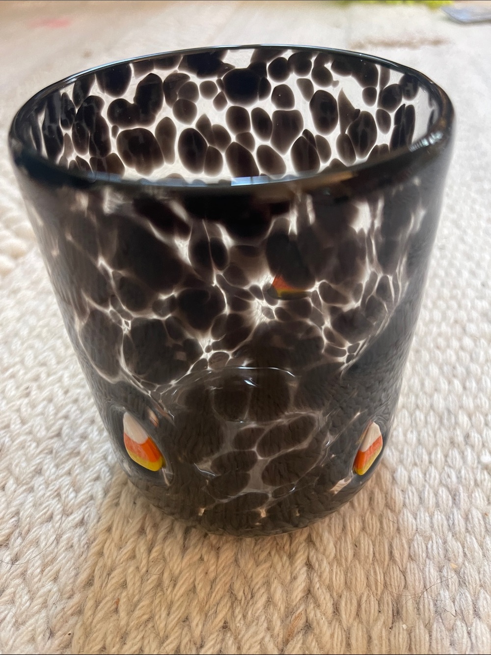 Candy Corn Icon Juice Glass from Anthropologie. - Picture 3 of 9